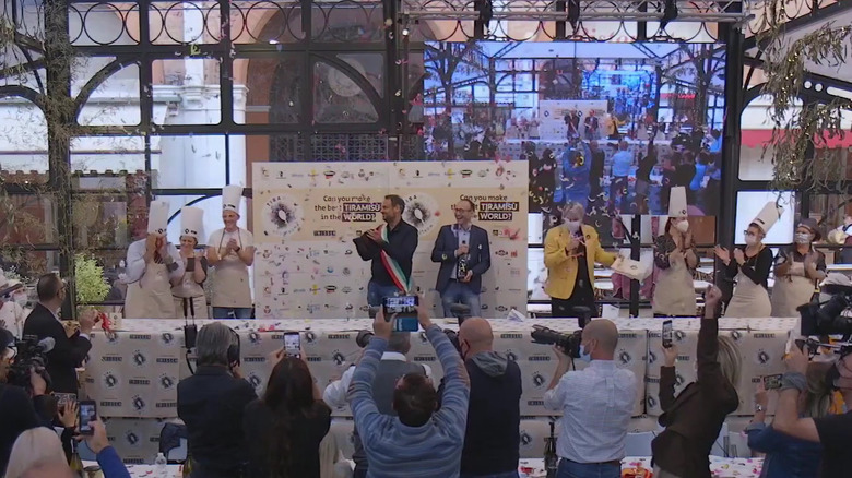 Celebrations at the Tiramisu World Cup