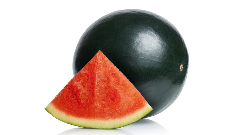 watermelon with dark rind