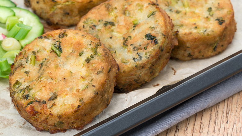 Bubble and squeak patties