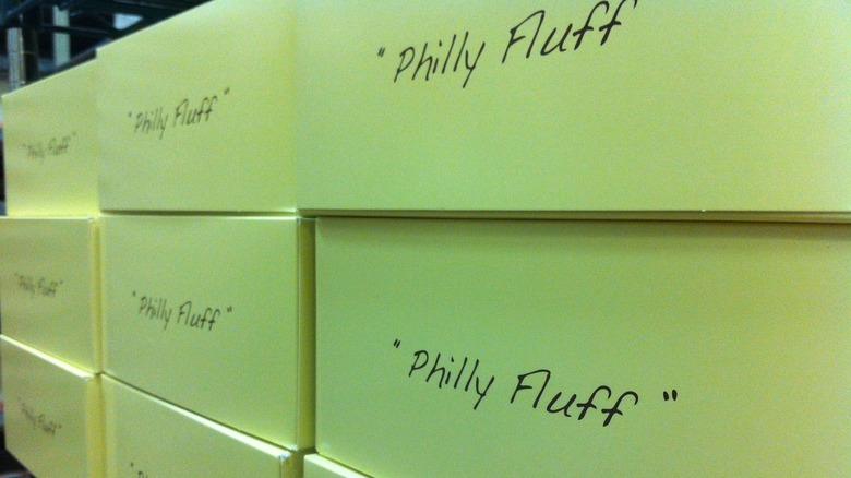 Boxes of Philly fluff cakes