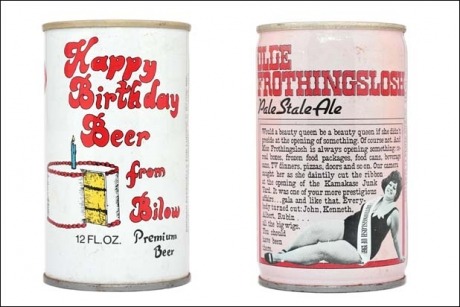 A Genuinely Cool Collection of Beer Cans