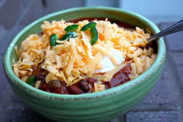 Bison and Black Bean Chili