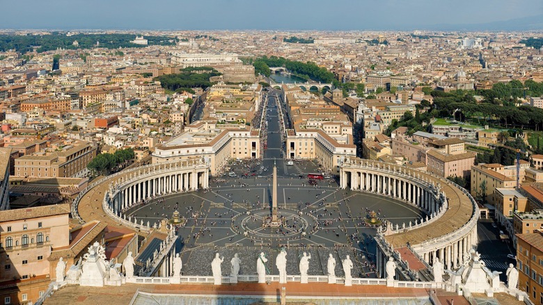The controversial fast-food restaurant has been nicknamed "McVatican."