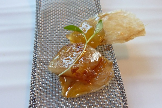 Ham and Ginger Canapée