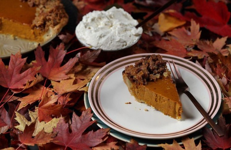 Ginger Praline Pumpkin Pie