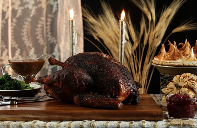 Coffee-Rubbed Roast Turkey 