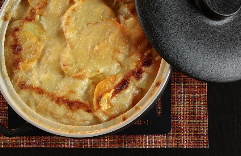 Kohlrabi and Squash Gratin