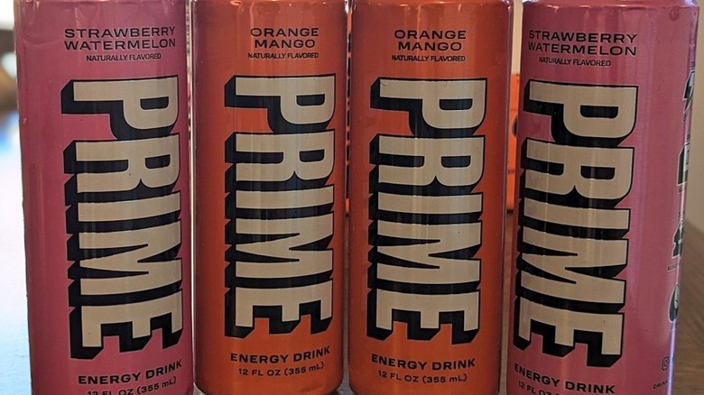 Prime energy drinks