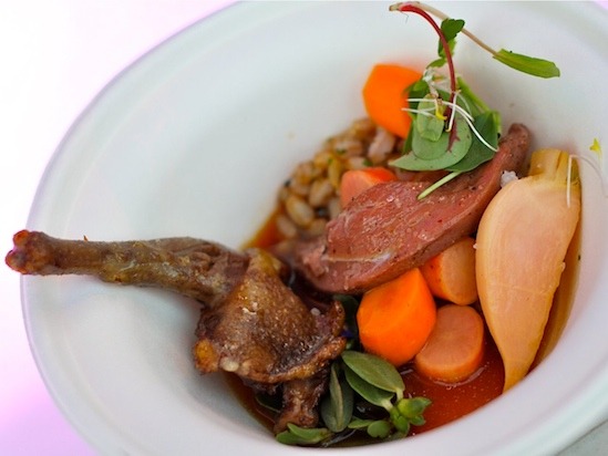 Squab, Ras El Hanout, and Cherry