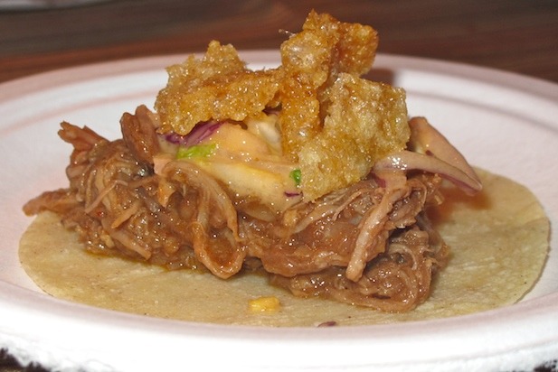 Tacos de Puerco: Mexican Chocolate Glazed Pork Belly with Chipotle Cabbage Slaw