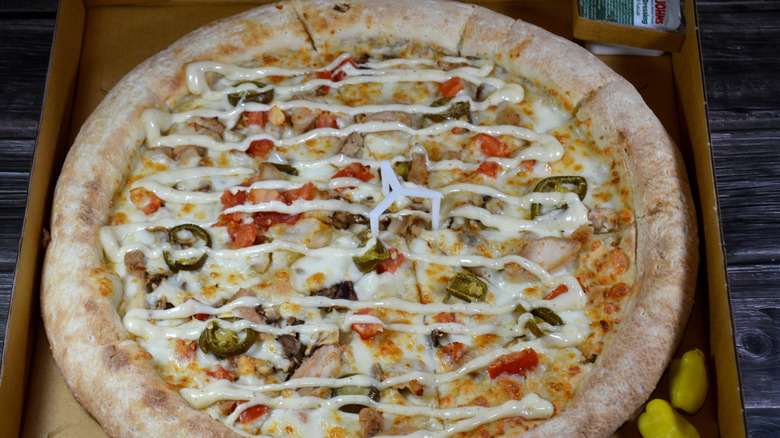 Papa John's Jalapeno Chicken pizza