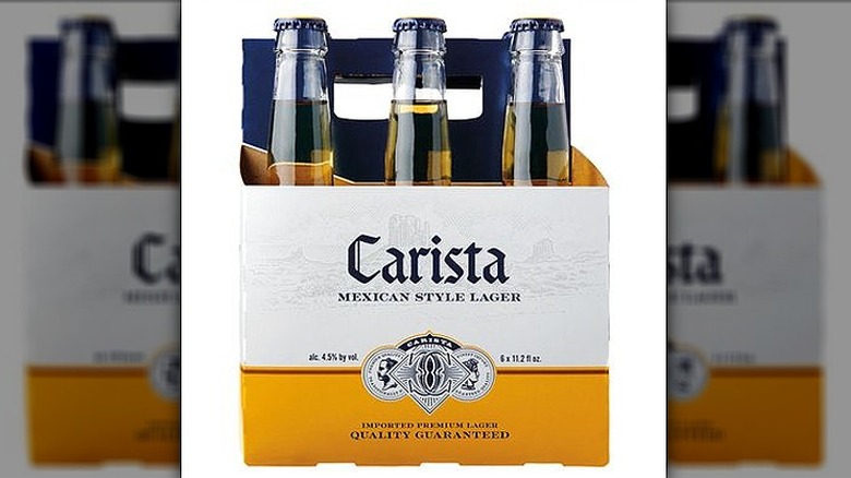 6-pack of Carista Mexican Style Lager bottles in packaging