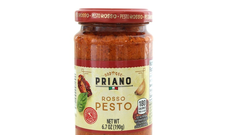 Priano Rosso pesto jar