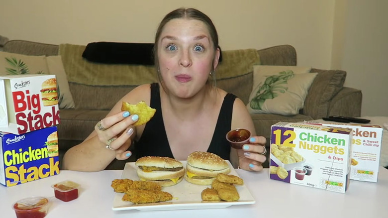 YouTube review of Aldi McDonald's