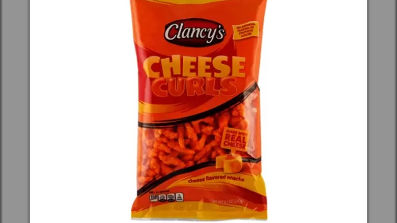 bag of Clancy's Cheese Curls