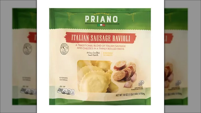 Priano Italian Sausage Ravioli