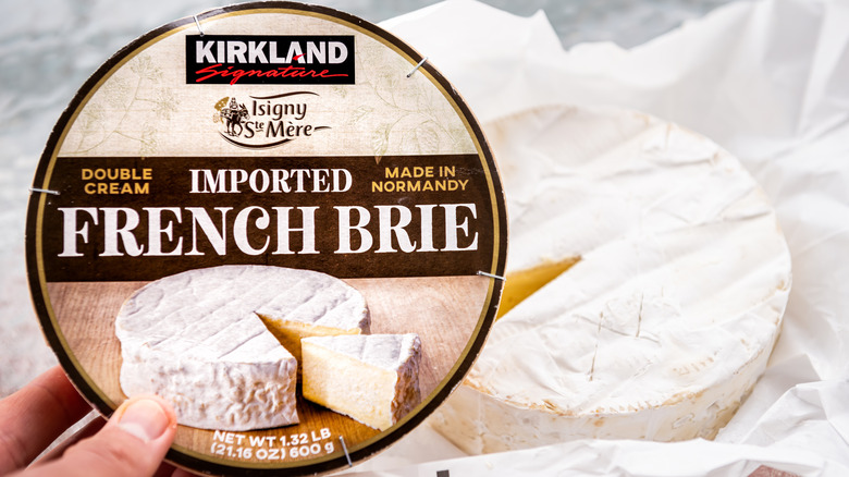Kirkland Signature French Brie cheese