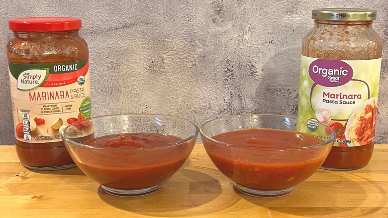 Aldi & Walmart marinara