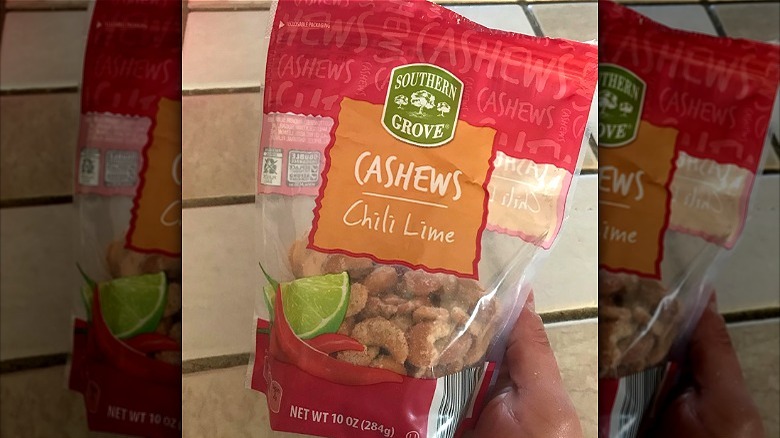 Aldi Southern Grove chili lime cashews 