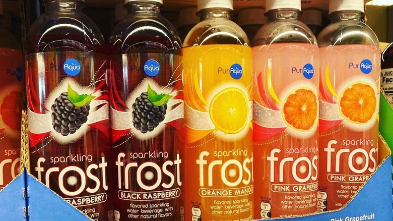 Aldi Sparkling Frost fruit drinks