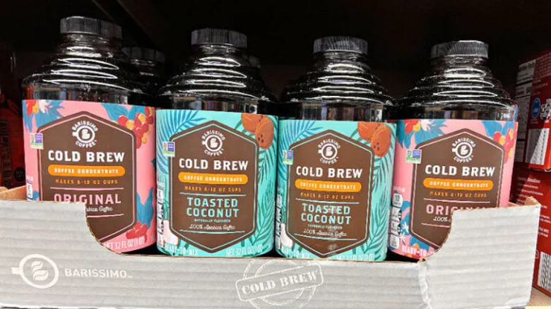 Bottles of Barissimo Cold Brew Concentrate