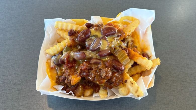 Chili Cheddar Fries from Culver's