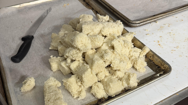 Bread waste from Salad Stuffers