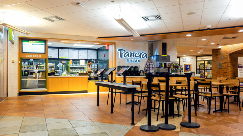 Panera Bread store interior