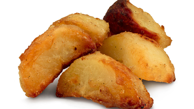 Crispy roasted potatoes