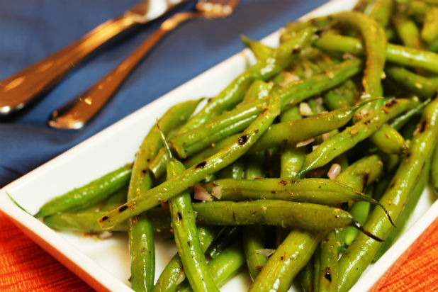 Grilled Green Beans Recipe