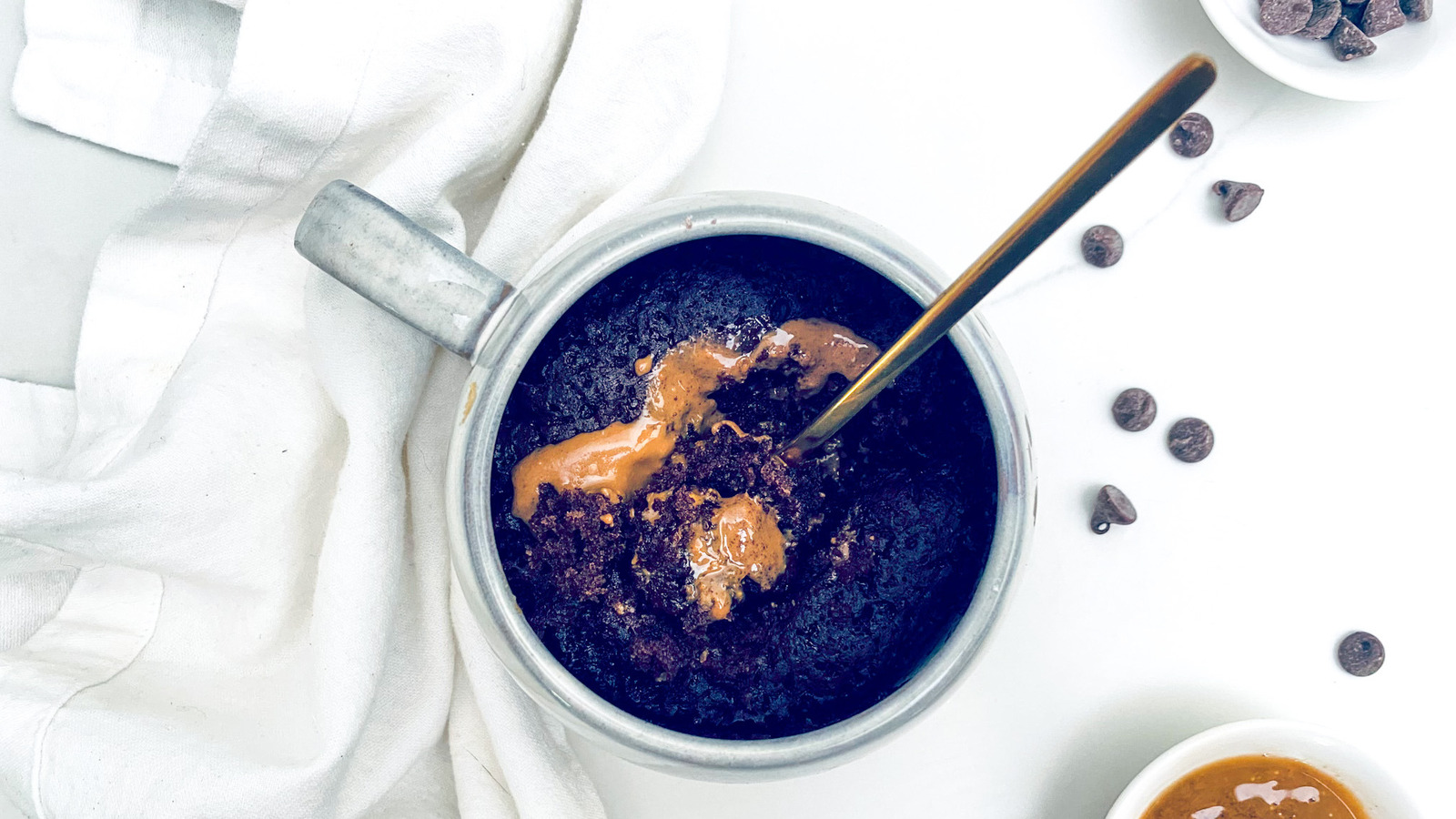 Almond Butter Brownie In A Mug Recipe