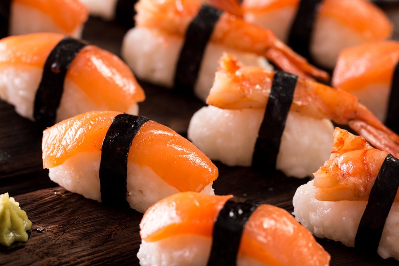 When it comes to sushi, California customers are getting the raw end of the deal.