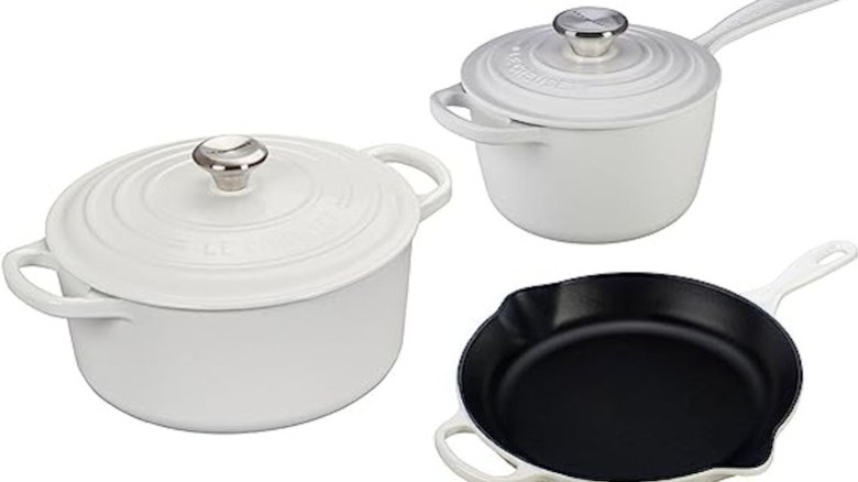 Le Creuset Enameled Cast Iron Starter Cookware Set