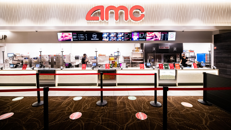 AMC theater concession stand