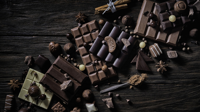 Assorted chocolates