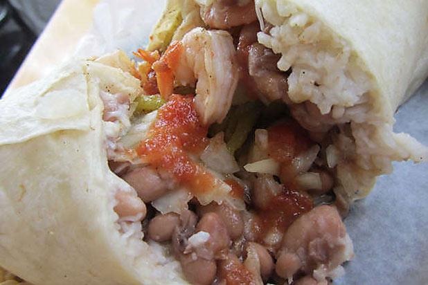 20) Bell Street Burritos, Atlanta: Cheese, Beans, Rice, and Salsa Fresca