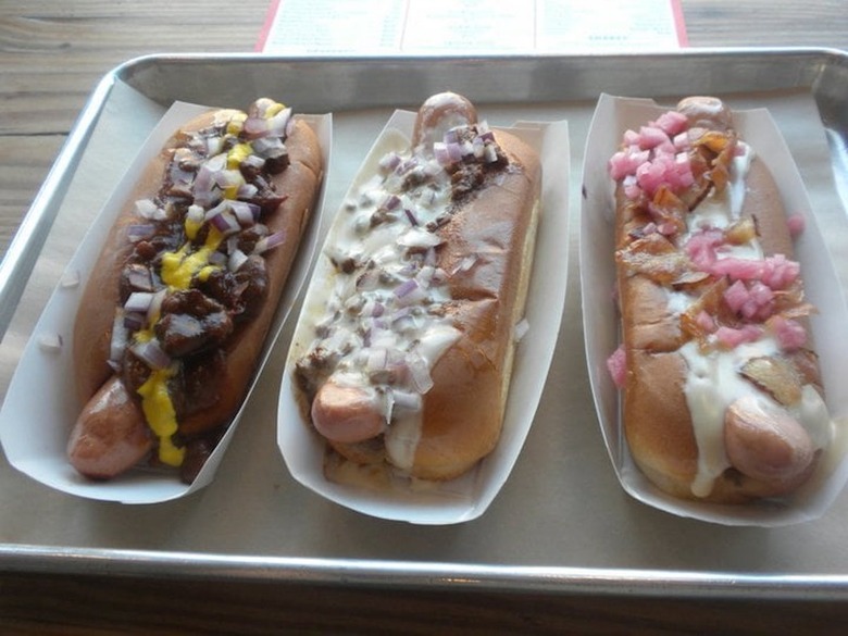 8) Bark Hot Dogs, Brooklyn, N.Y.: Bacon Cheddar Dog