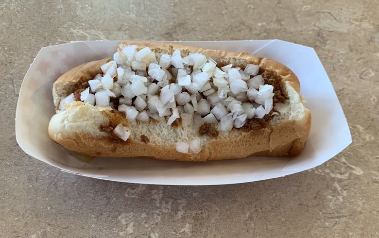 29) Clare & Carl's, Plattsburgh, N.Y.: Michigan Hot Dog