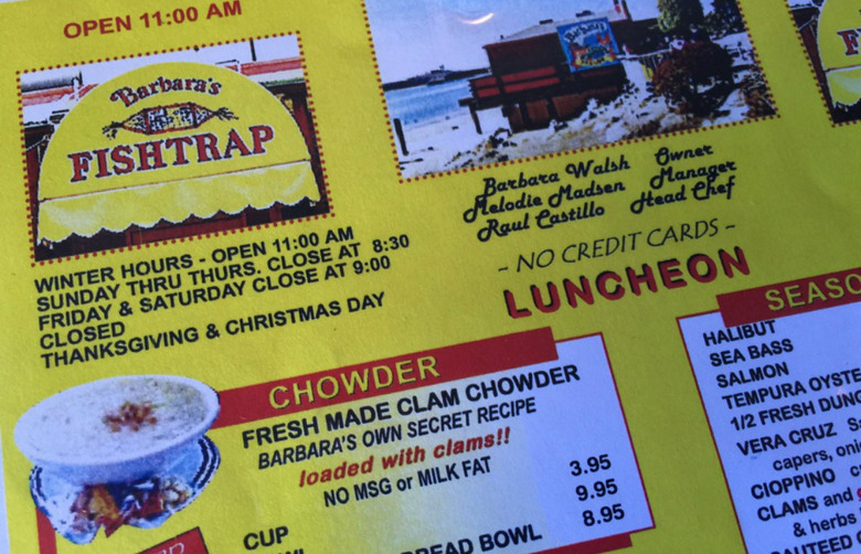 #6 Barbara's Fishtrap, Half Moon Bay, Calif.