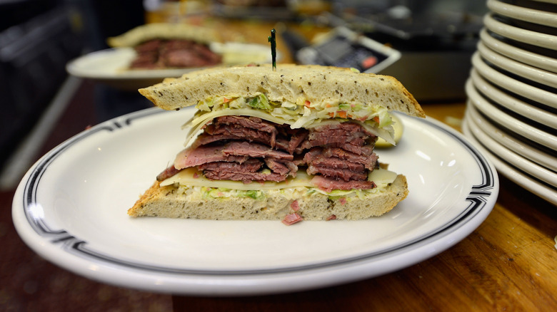 A #19 sandwich from Langer's Delicatessen