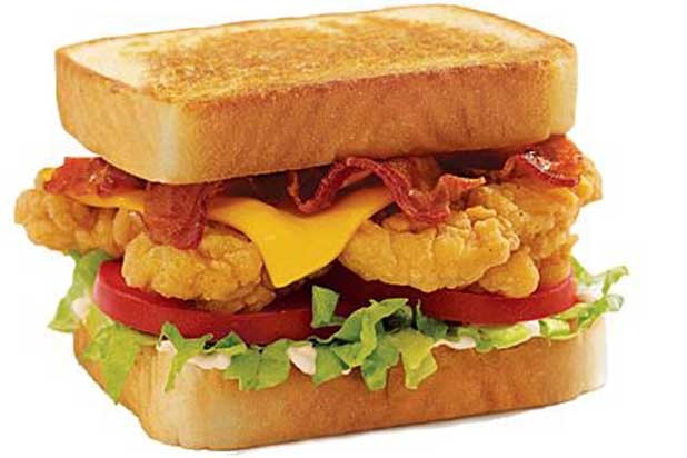 #5 Sonic: Chicken Club Toaster Sandwich