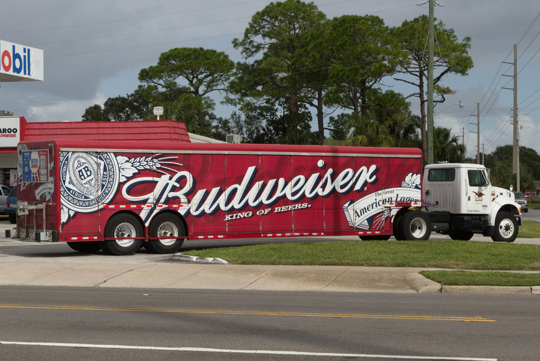 Anheuser-Busch truck
