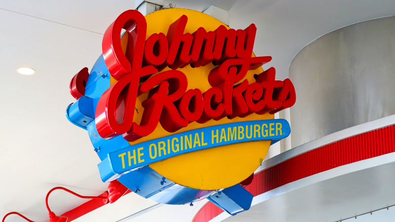 Johnny Rockets sign