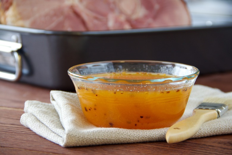 Apricot Pineapple Chipotle Glazed Ham