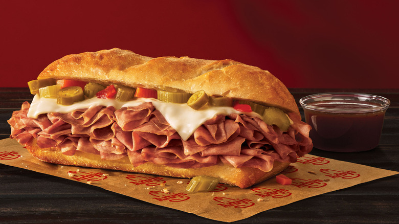 Arby's Italian Beef Dip official PR photo