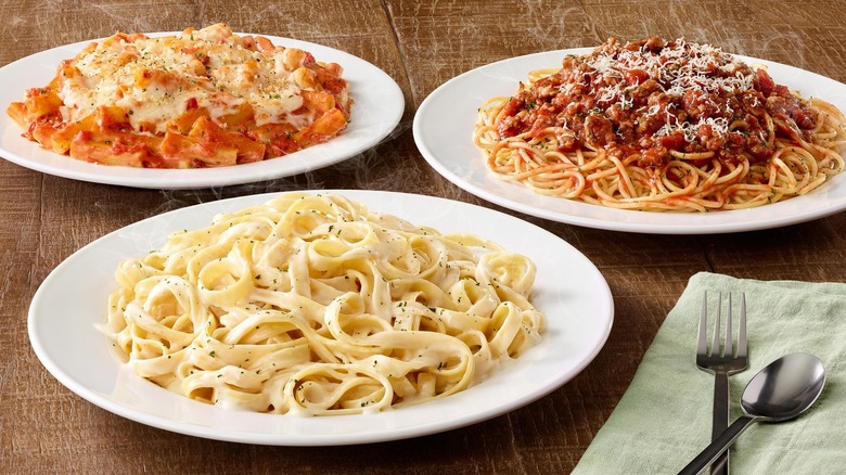 Olive Garden pasta dishes