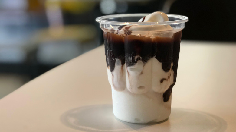 McDonald's ice cream sundae