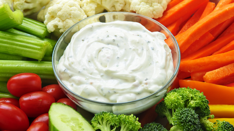 Veggies and ranch