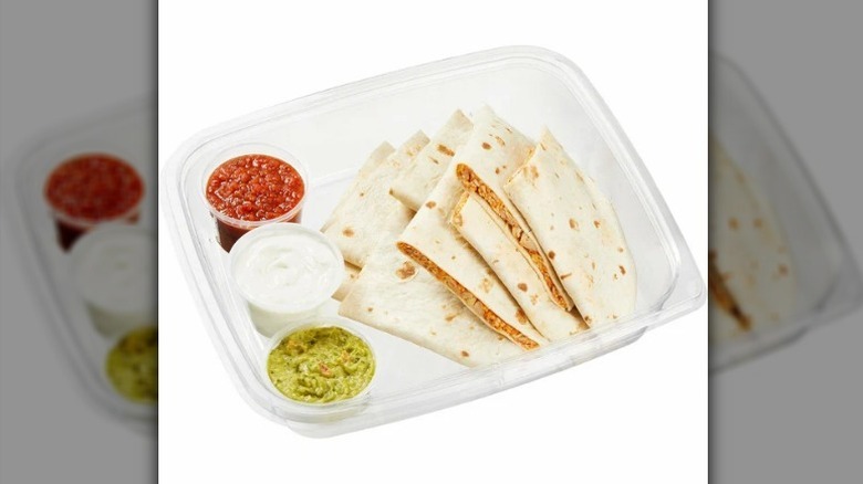 Costco Kirkland quesadilla in packaging