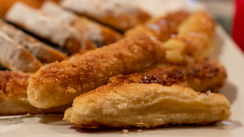 Close up of quesitos